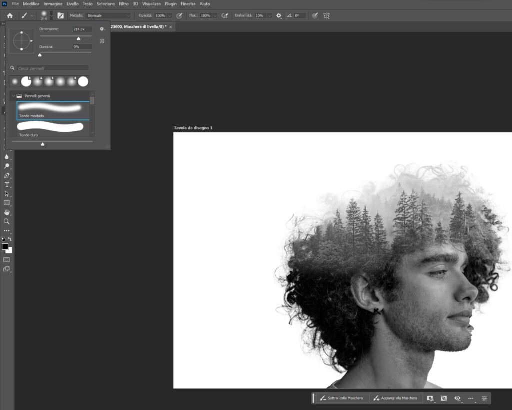 Creare l'effetto doppia esposizione con Adobe Photoshop - RAD creative